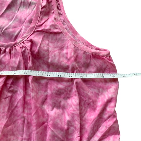 Long pink sleeveless top - Picture 10 of 11